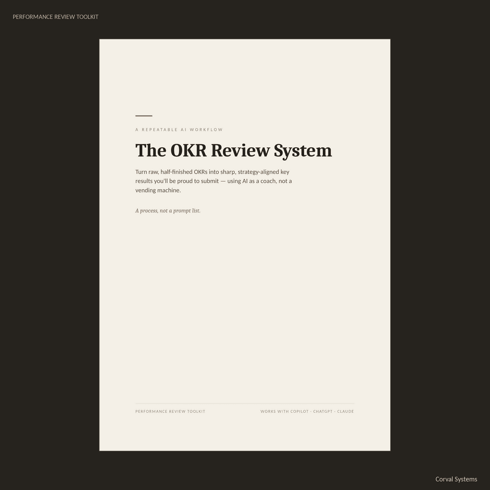 Strategy-aligned Key Results System